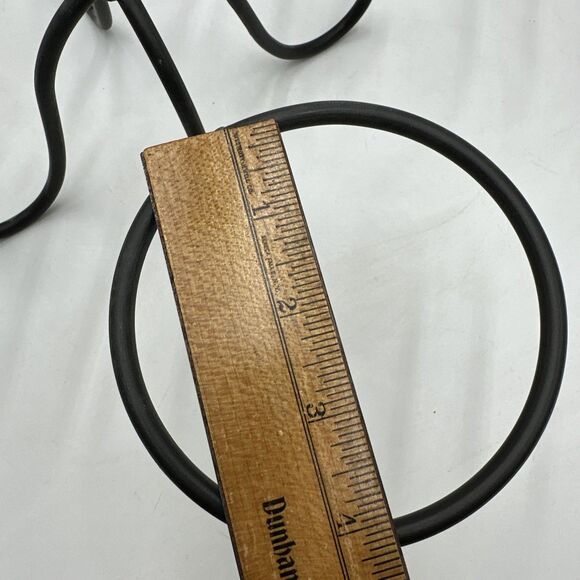 Longaberger Wrought Iron Dessert Caddy Condiment Bowl Holder Stand - Picture 3 of 4